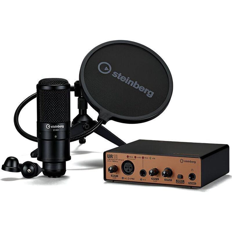 Steinberg UR12 Podcast Starter Pack (Audio Interface / Microphone / Accessories / Software), , large image number 0