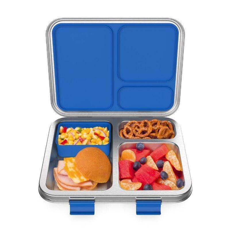 Bentgo Kids Stainless-Steel Lunch Box - Blue, , large image number 0