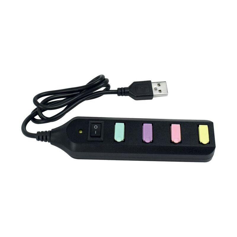 Legami Mini USB Hub - Black, , medium