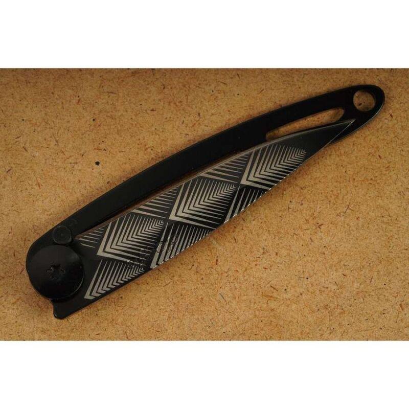 Deejo 15G Pocket Knife - Art Deco (Black), , large image number 3