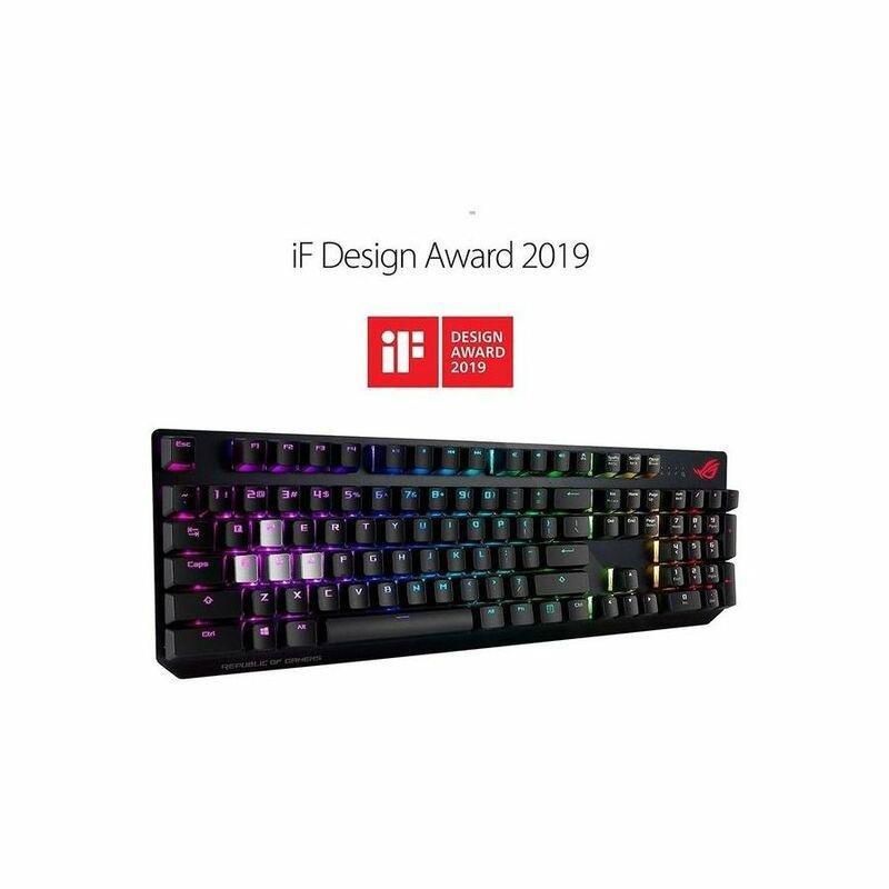 ASUS ROG XA04 Strix Scope Deluxe Gaming Keyboard - Red Switch - (Arabic/English), , large image number 1