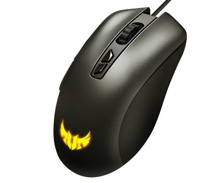 ASUS TUF M3 USB Optical Backlit Ergonomic Black Gaming Mouse, , large image number 2