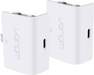 VENOM - Venom Twin Rechargeable Battery Packs White for Xbox Series X/S