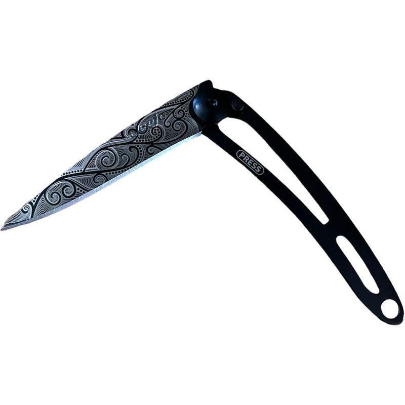 Deejo 15G Pocket Knife - Pacific (Black), , large image number 0