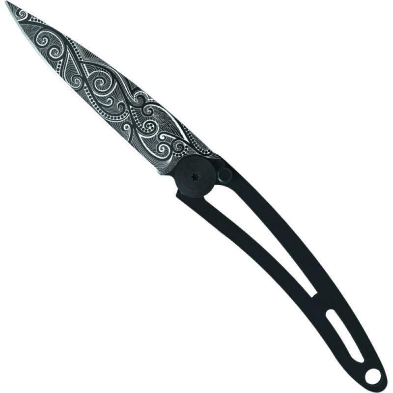 Deejo 15G Pocket Knife - Pacific (Black), , large image number 1