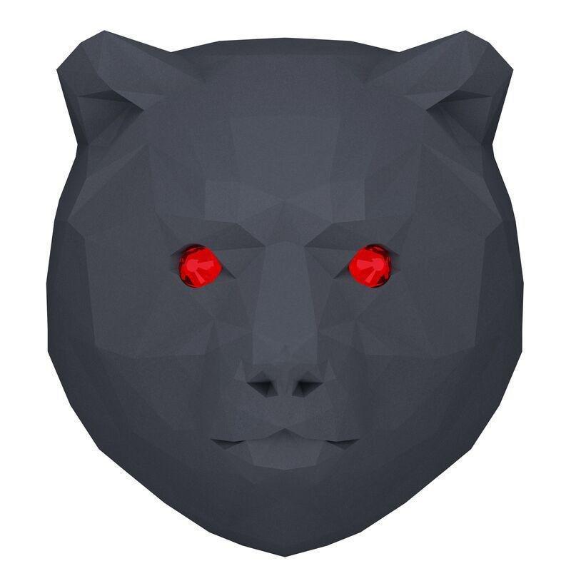 Medori 3D Bear Head Hypnose Analogous To Ex Nihilo - Fleur Narcotique Ceramic Car Air Freshener For Vent, , large image number 0