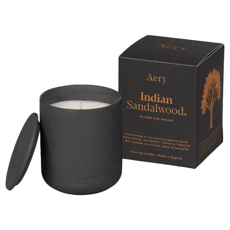 Aery Indian Sandalwood Scented Candle, , large image number 0