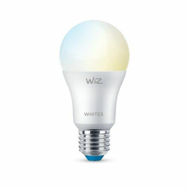 Wiz Wi-Fi White Light Bulb 9W A60 806Lm White, , medium