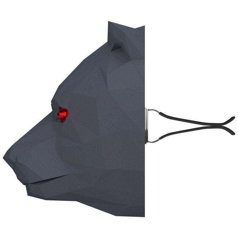 Medori 3D Bear Head Boss Analogous To Hugo Boss - Boss Bottled (No. 6) Ceramic Car Air Freshener For Vent, , large image number 2