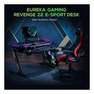EUREKA ERGONOMIC - Eureka Ergonomic General Series Z2 51-Inch E-Sports Gaming Desk with RGB Lights