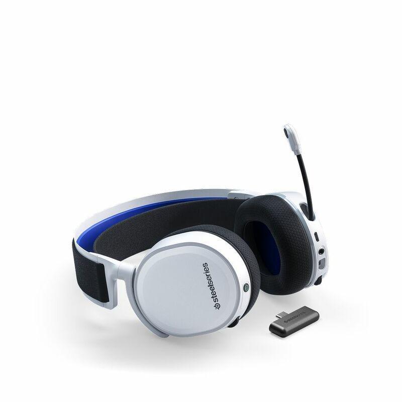 SteelSeries Arctis 7P White Wireless Gaming Headset for PlayStation, , large image number 3