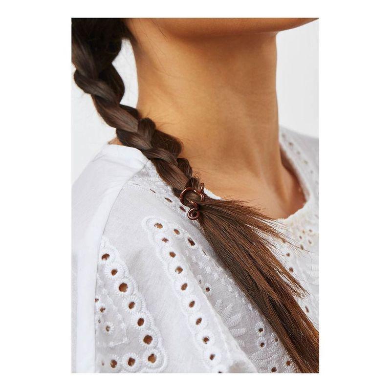 Invisibobble Hair Tie Nano Pretzel Brown, , large image number 2