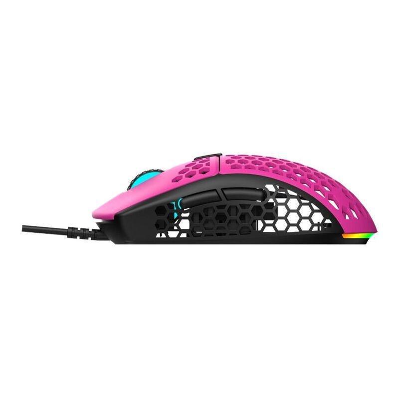 Gamertek GM16 Ultralight RGB Gaming Mouse - Raspberry, , large image number 2
