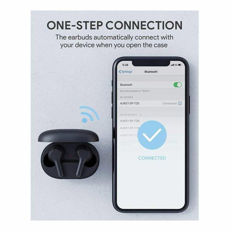 Aukey Ep-T25 Black True Wireless Earbuds, , large image number 0