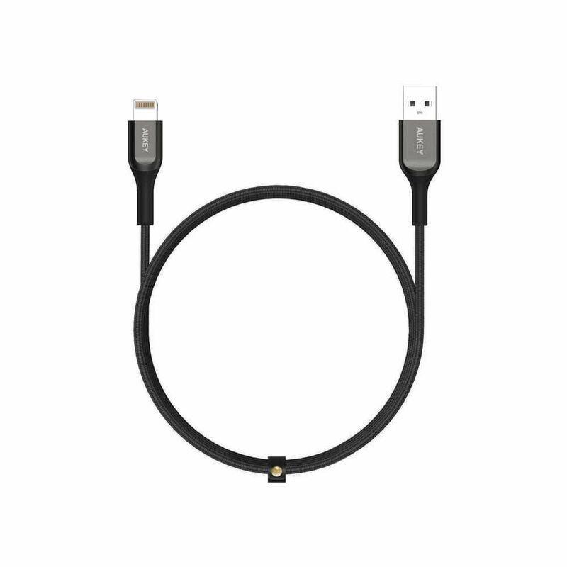 Aukey CB-Akl1 Black MFI Lightning Cable, , large image number 0