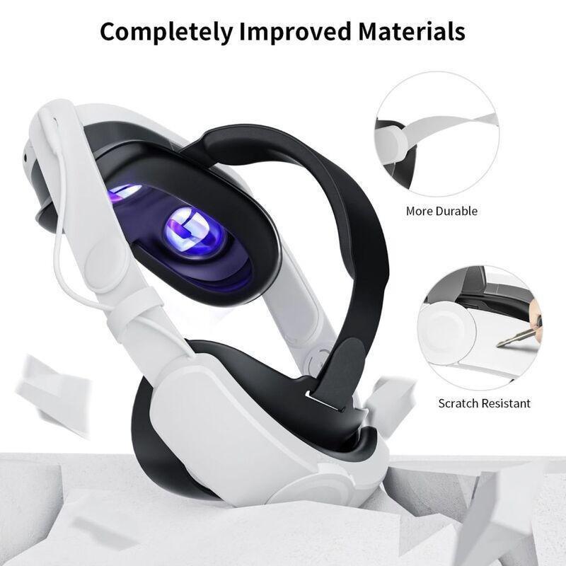 Blupebble Elite Adjustable Headstrap With 6000mAh Powerbank Built-In For Meta Quest 3, , large image number 2