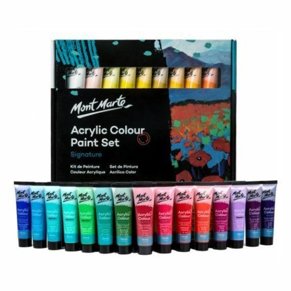 Mont Marte Acrylic Paint Set 36ml (Set of 36), , large image number 0