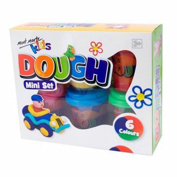 Mont Marte Kids Dough 60g (Set of 6), , large image number 0