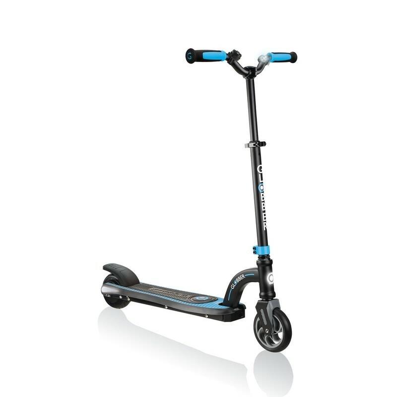 Globber One K E-Motion 10 Sky Blue & Black, , large image number 0