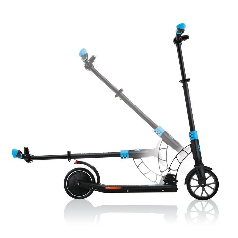 Globber One K E-Motion 15 Black & Sky Blue, , large image number 3