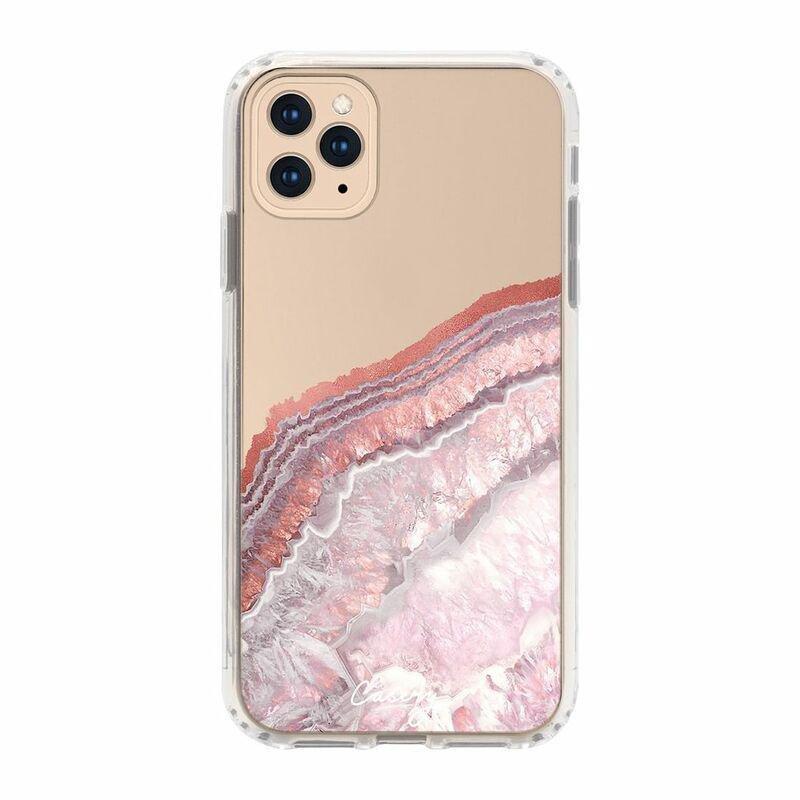 CASERY Casery Agate Case for iPhone 12 Pro /12 Rose Gold Azadea UAE