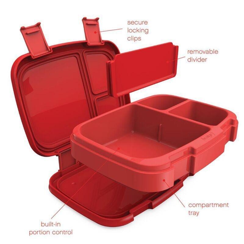 Bentgo Fresh Lunch Box - Red, , large image number 3