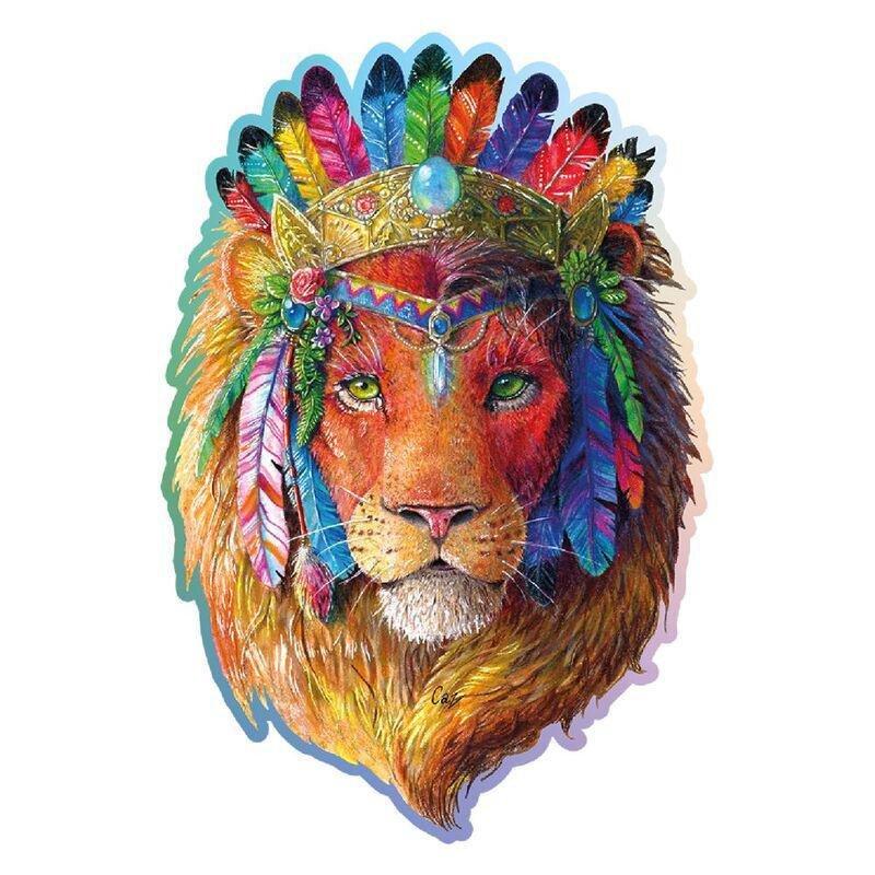 Wooden City Mystic Lion L Wooden Jigsaw Puzzle (250 Pieces), , large image number 0