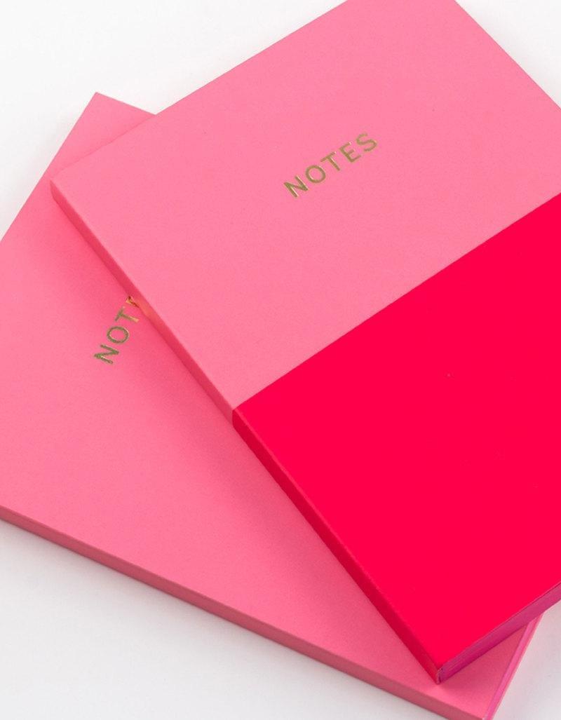 Go Stationery Colourblock Candy/Cerise Pink Duo A6 Set Of 2 Notebooks, , large image number 7