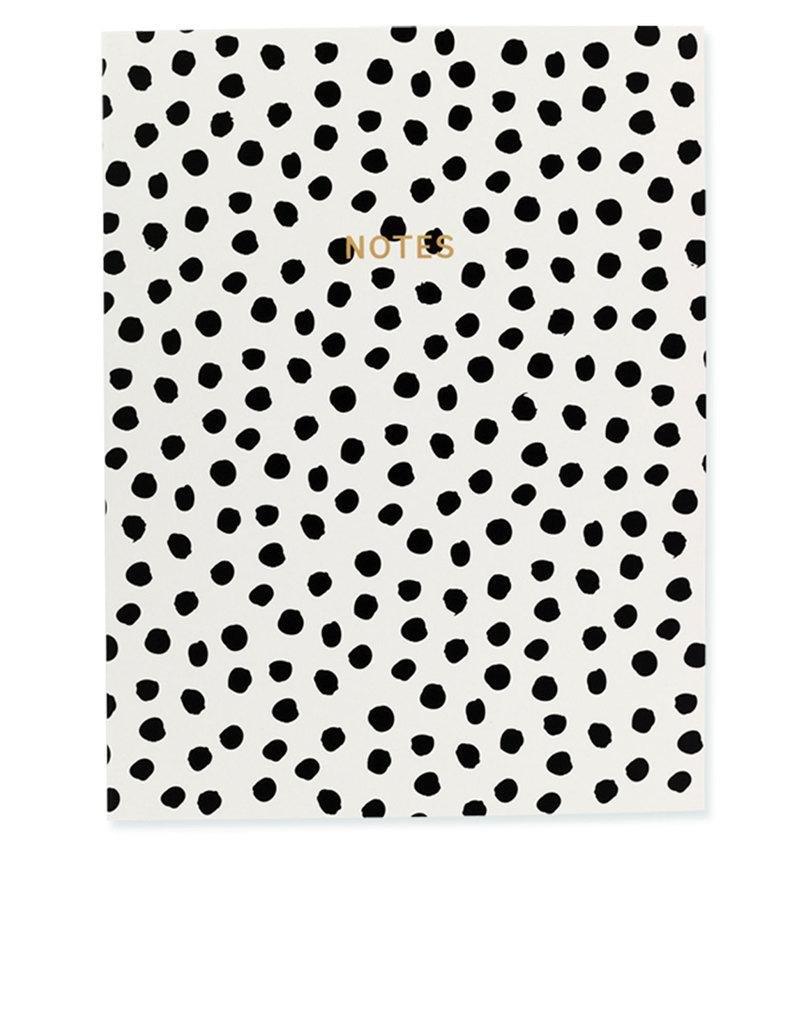 Go Stationery Monochrome Painterly Dot Wire O Notebook, , large image number 0