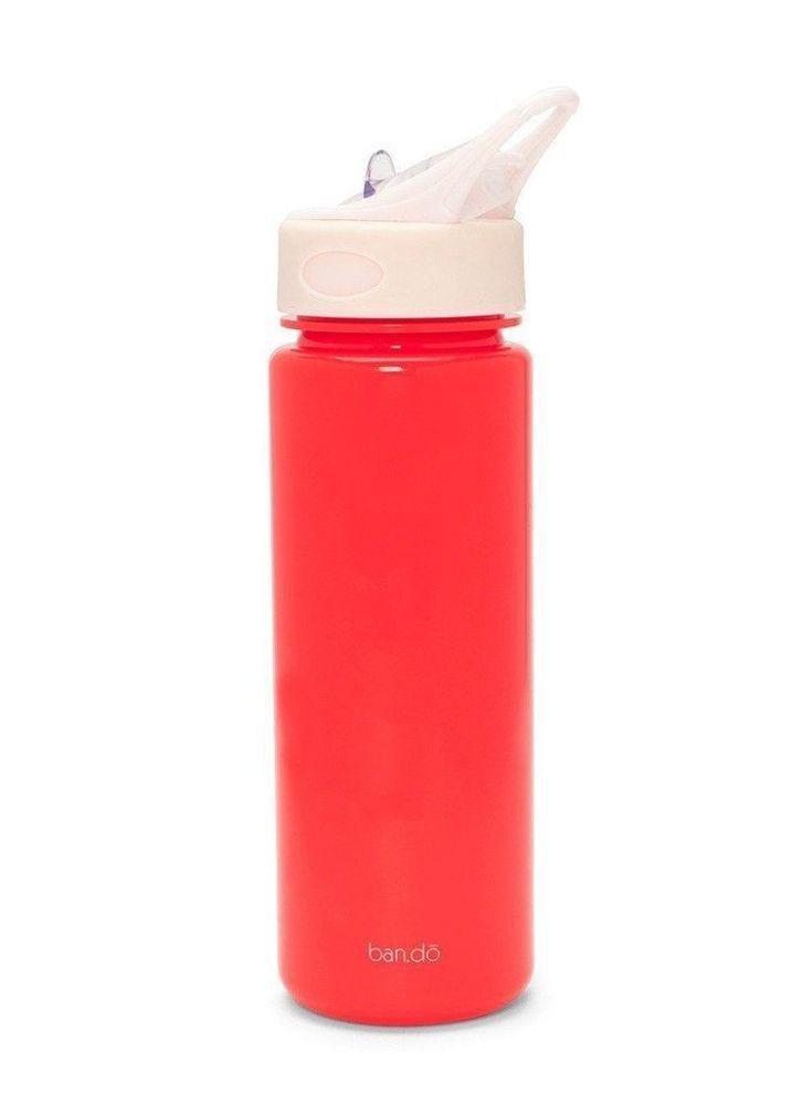 Bando Work It Out Water Bottle Looking Good Feeling Good Red 710ml, , large image number 1
