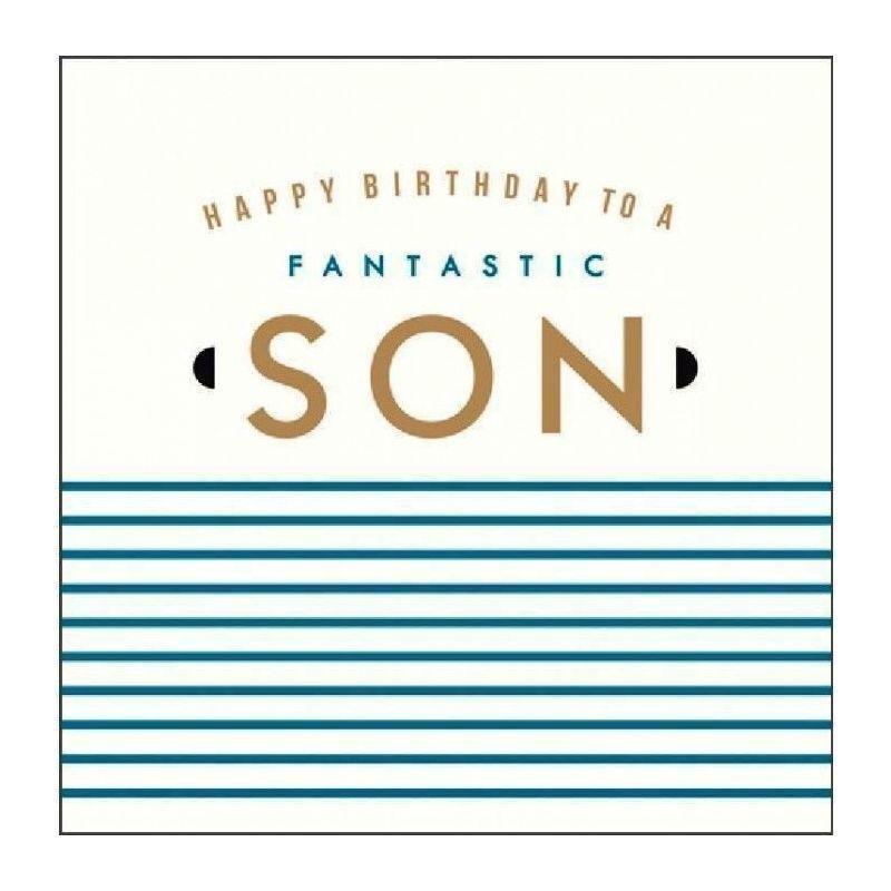 Pigment Son Fantastic Stripes Greeting Card, , large image number 0