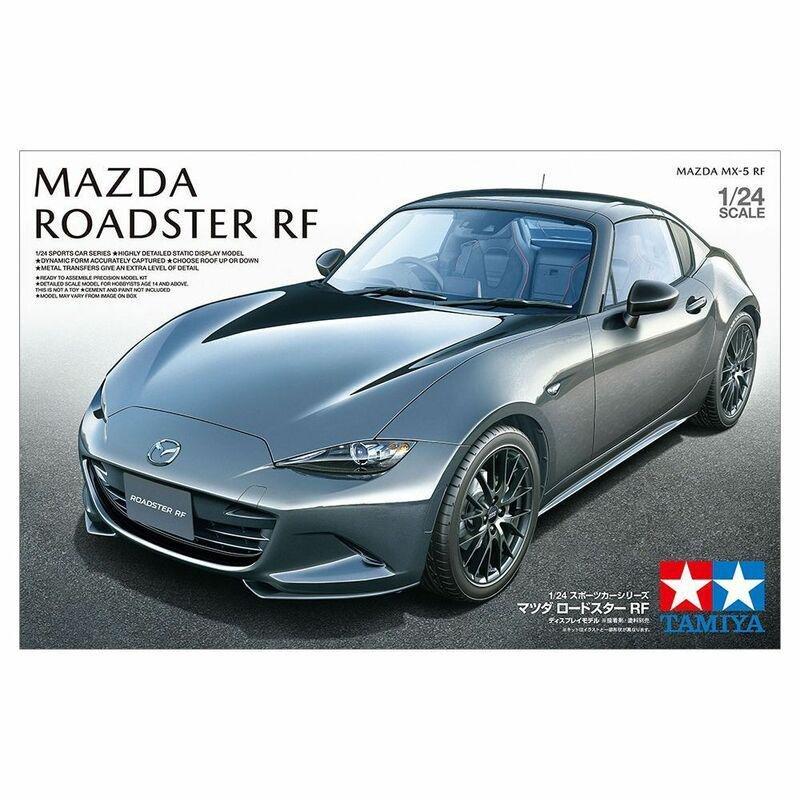Tamiya Sports Car No.353 Mazda Roadster Rf 1/24 Scale Assembly Kit, , large image number 0