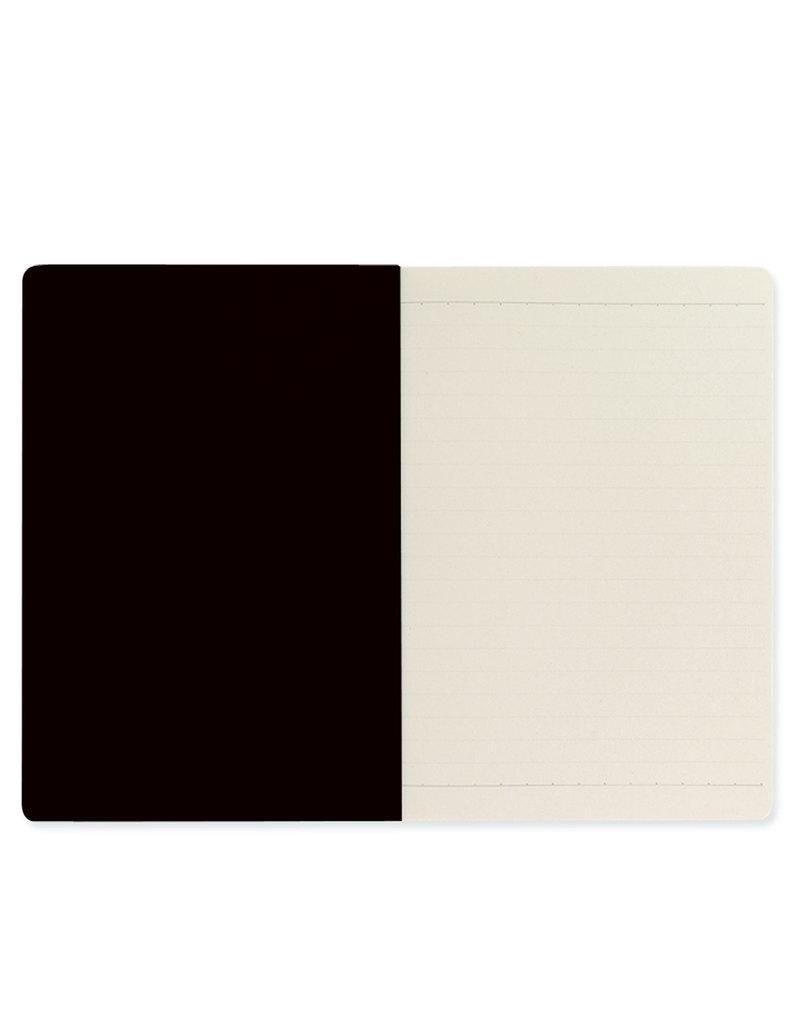Go Stationery Monochrome Painterly Dots A5 Notebook, , large image number 1
