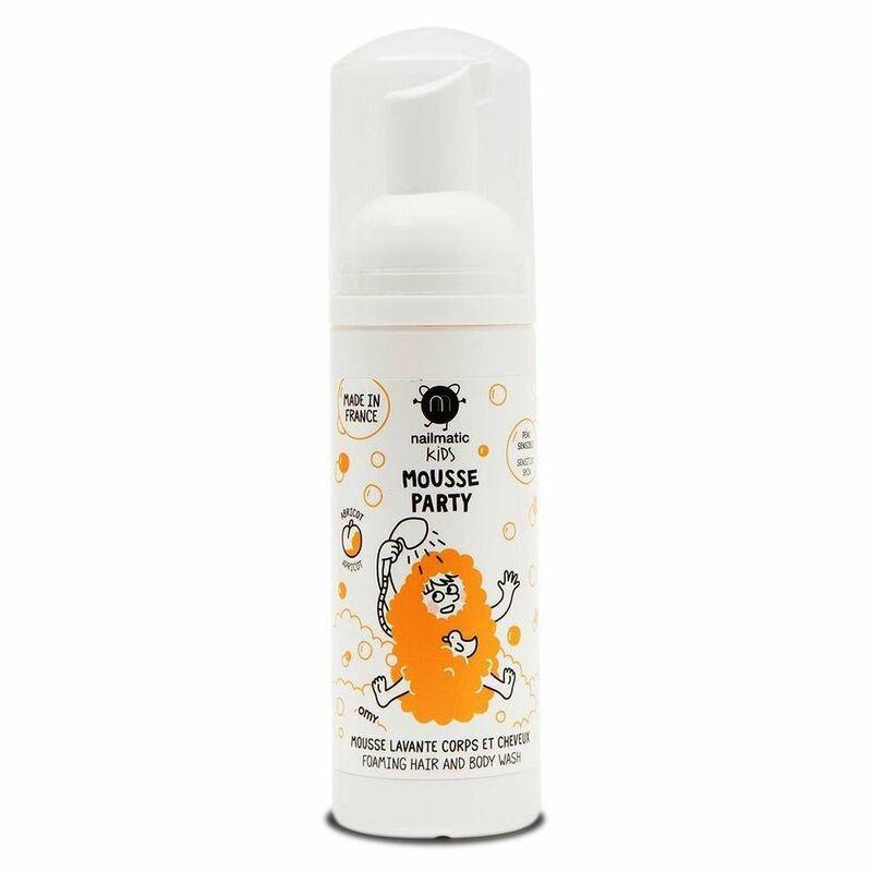 Nailmatic Kids Mousse Party Hair & Body Foam Vegan Apricot, , large image number 0