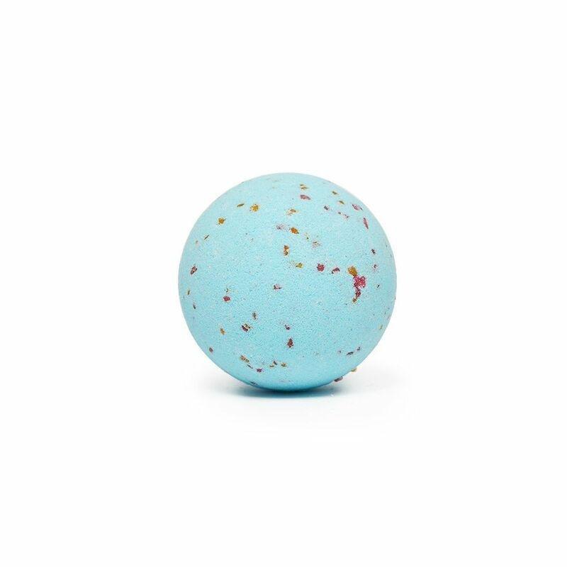 Nailmatic Kids Comet Bath Bomb Vegan & Blue With Red Flakes, , large image number 1