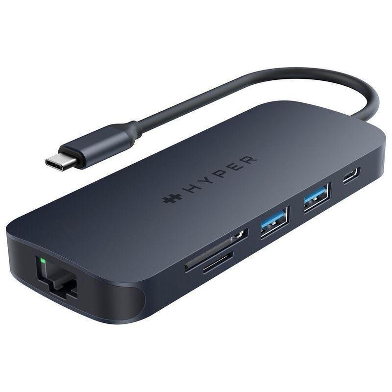 Hyper Hyperdrive Next 10 Port USB-C Hub - Midnight Blue, , medium