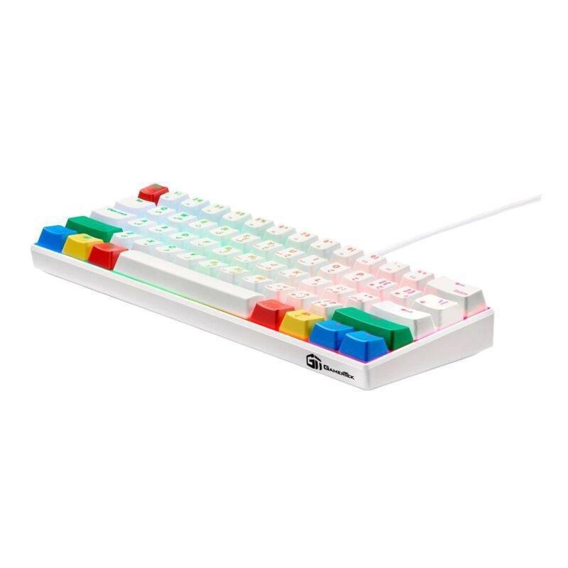 Gamertek GK60 Mini Mechanical Gaming Keyboard Pro - Rgby (English/Arabic), , large image number 1