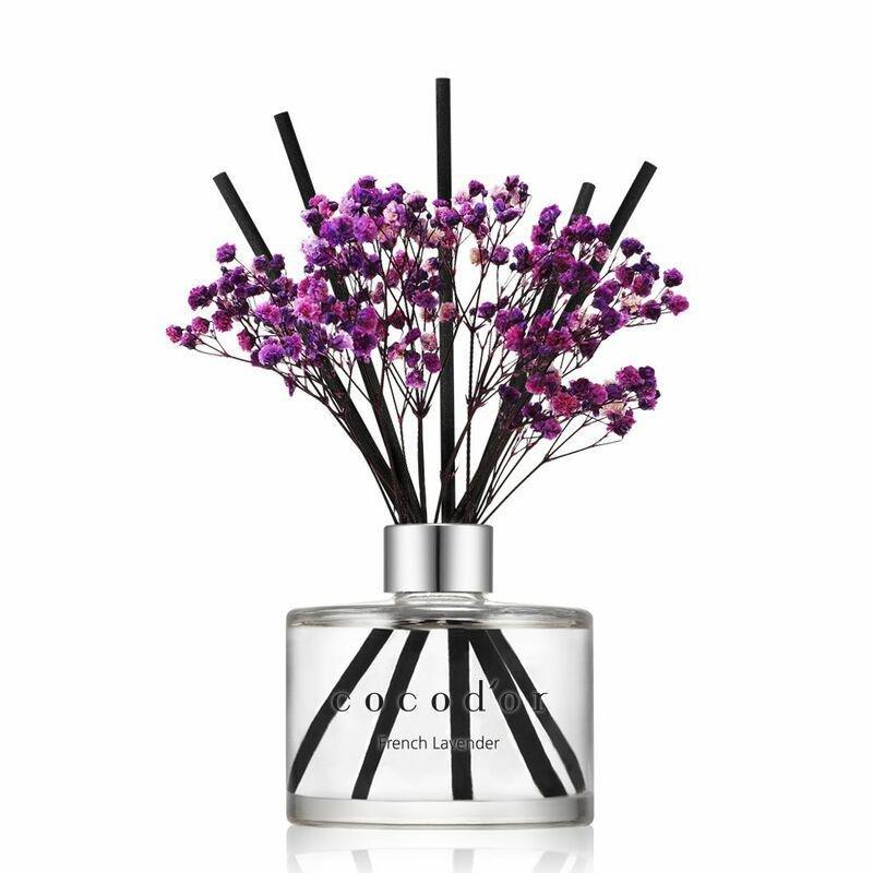 Cocod'Or Flower French Lavender 200ml Diffuser + Reed Stick 5Pcs, , large image number 0