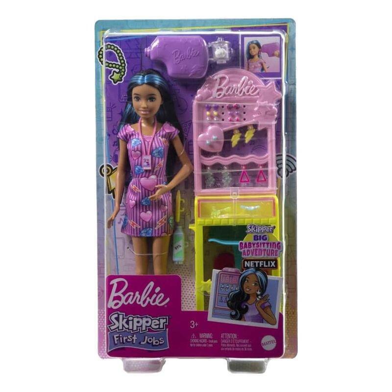 Barbie Skipper Doll And Ear-Piercer Set With Piercing Tool Playset - HKD78, , large image number 0