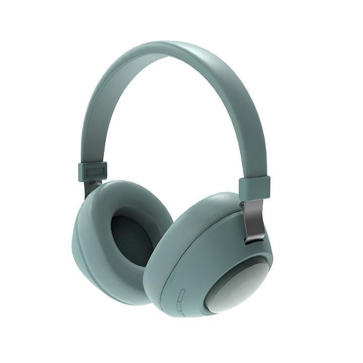 Porodo Soundtec Green Deep Sound Wireless Over-Ear Headphone, , large image number 0