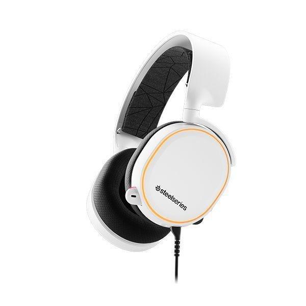 SteelSeries Arctis 5 White 2019 Edition Gaming Headset, , large image number 0