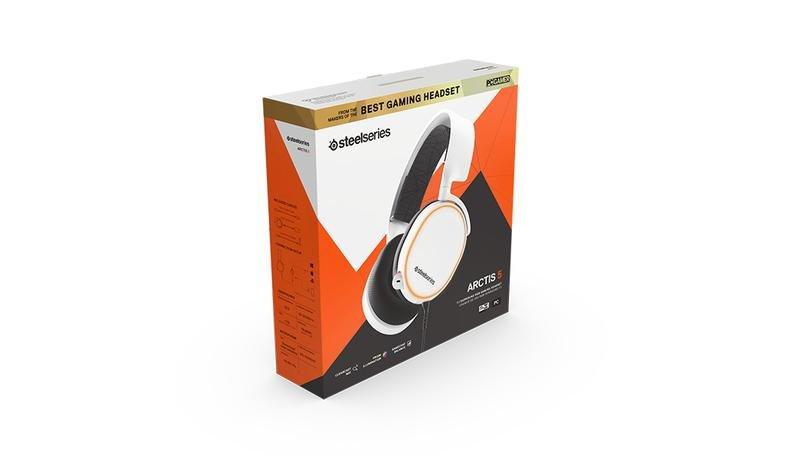 SteelSeries Arctis 5 White 2019 Edition Gaming Headset, , large image number 3