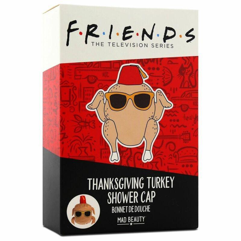 Mad Beauty Friends Turkey Shower Cap, , medium