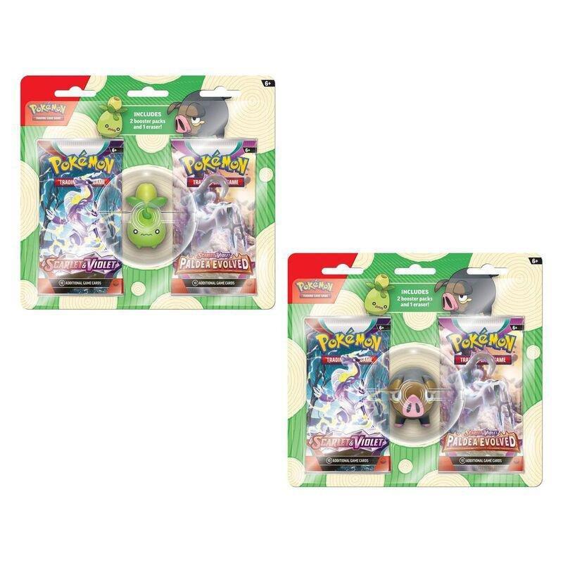 Pokemon TCG Back to School 2023 Eraser & Blister Pack, , medium