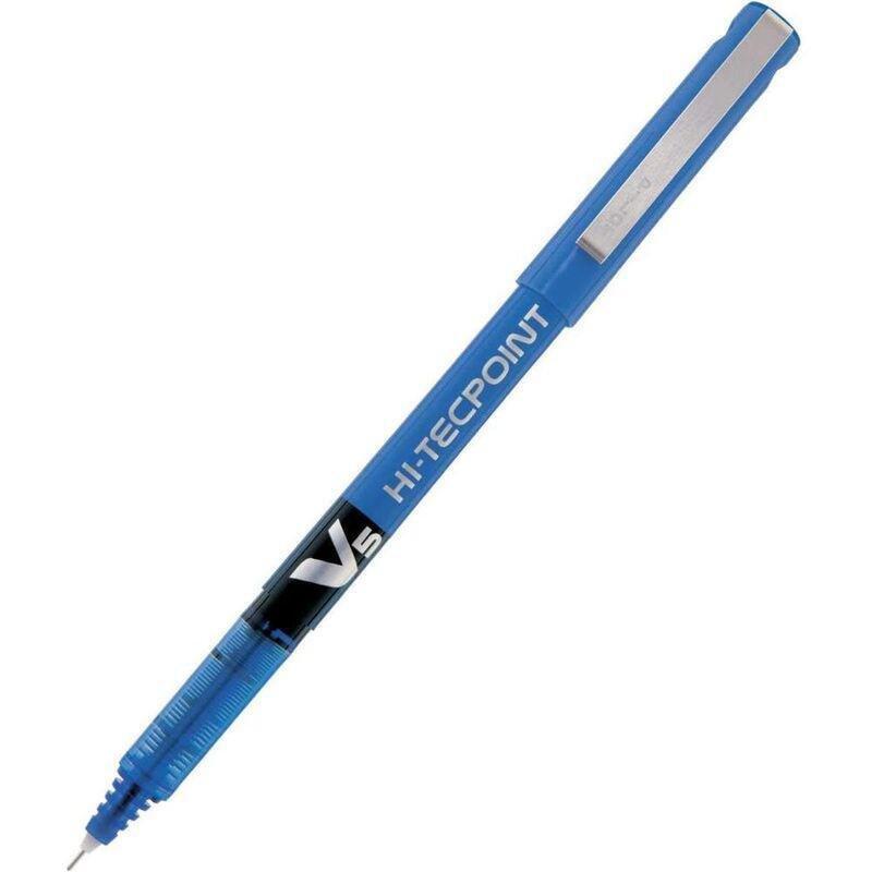 Pilot BX-V5-L Hi-Tecpoint V5 Liquid Liner Ball Pen - Blue, , medium