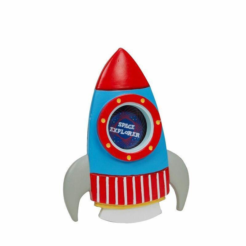 Just For Kids Space Explorer Space Rocket Mini Photo Frame, , large image number 3