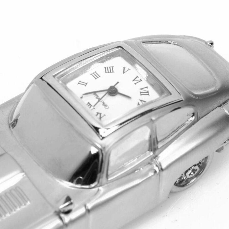 William Widdop Miniature Vintage Sportscar Clock, , large image number 1