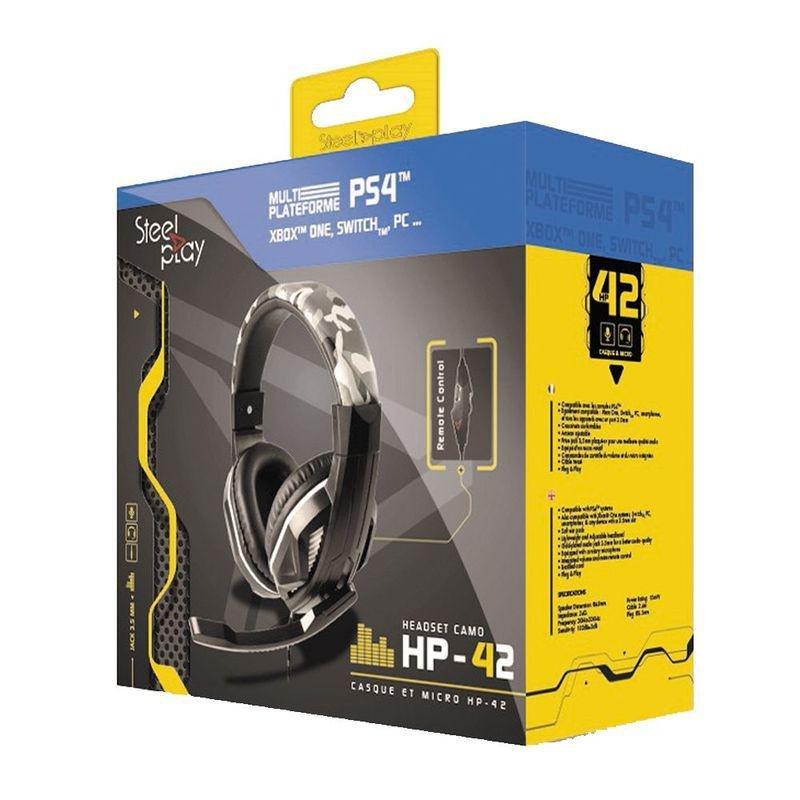 Steelplay HP42 Wired Gaming Headset, , large image number 0