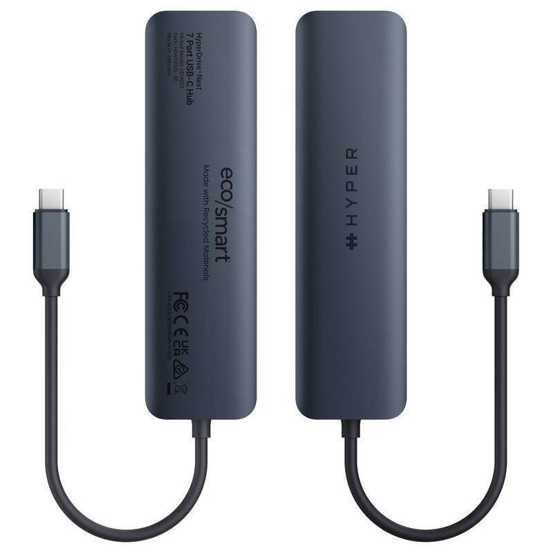 Hyper Hyperdrive Next 7 Port USB-C Hub - Midnight Blue, , large image number 2