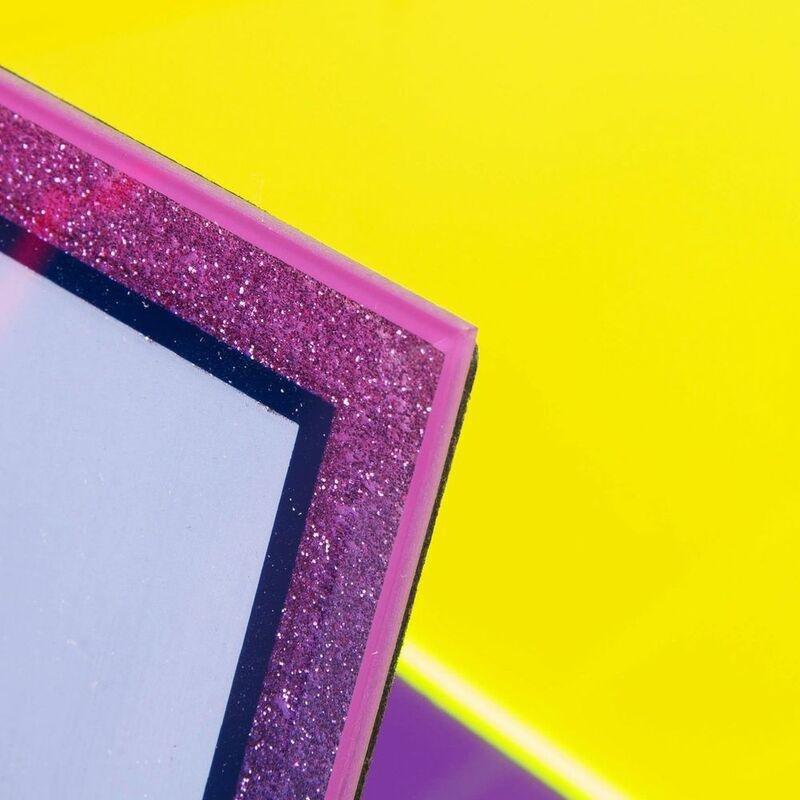 Celebrations Tutti Frutti Glass Photo Frame You Rock Photo Frame (6 x 4 Inch), , large image number 2